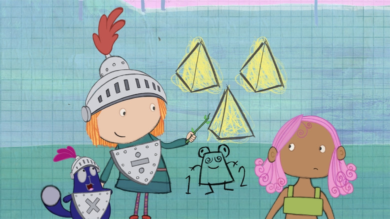 Still image for Peg + Cat season 1 episode 12: The Golden Pyramid Problem Still image for Peg + Cat season 1 episode 12: The Golden Pyramid Problem