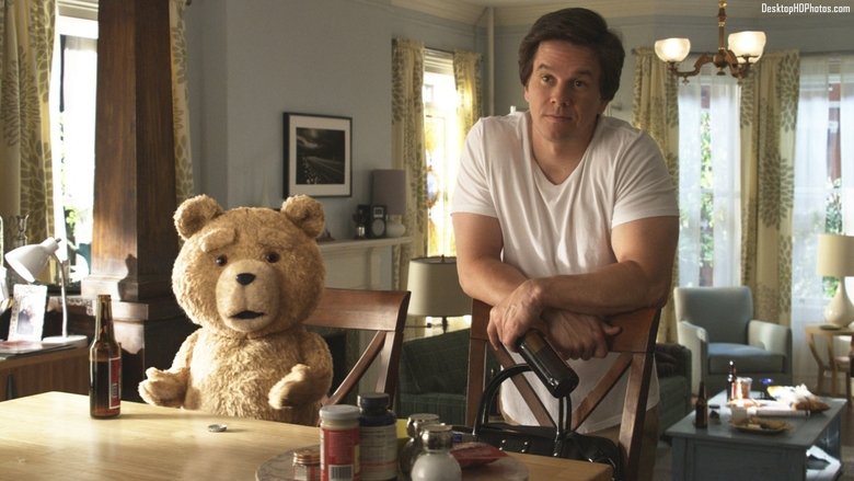 El osito Ted y su mejor amigo John Bennett (Mark Wahlberg) El osito Ted y su mejor amigo John Bennett (Mark Wahlberg)