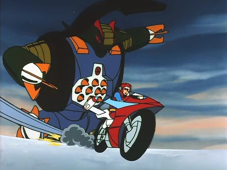 Still image for Reideen the Brave season 1 episode 37: Zaikuron Crashed Car Race