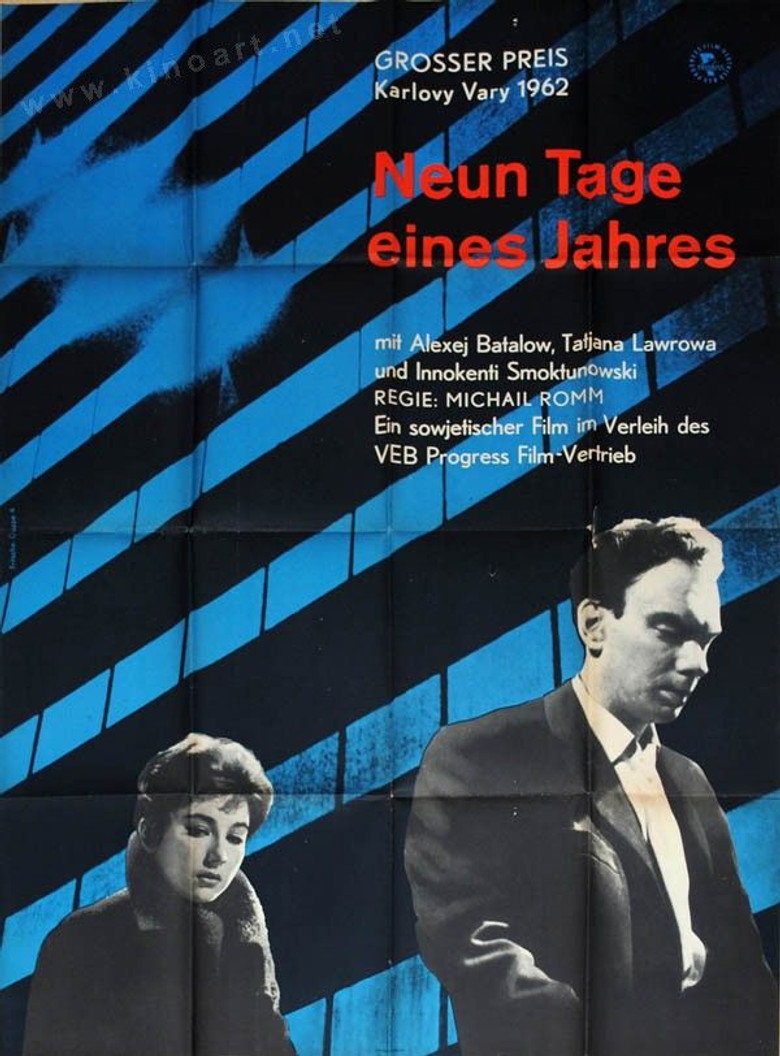 Filmplakat zu Neun Tage eines Jahres