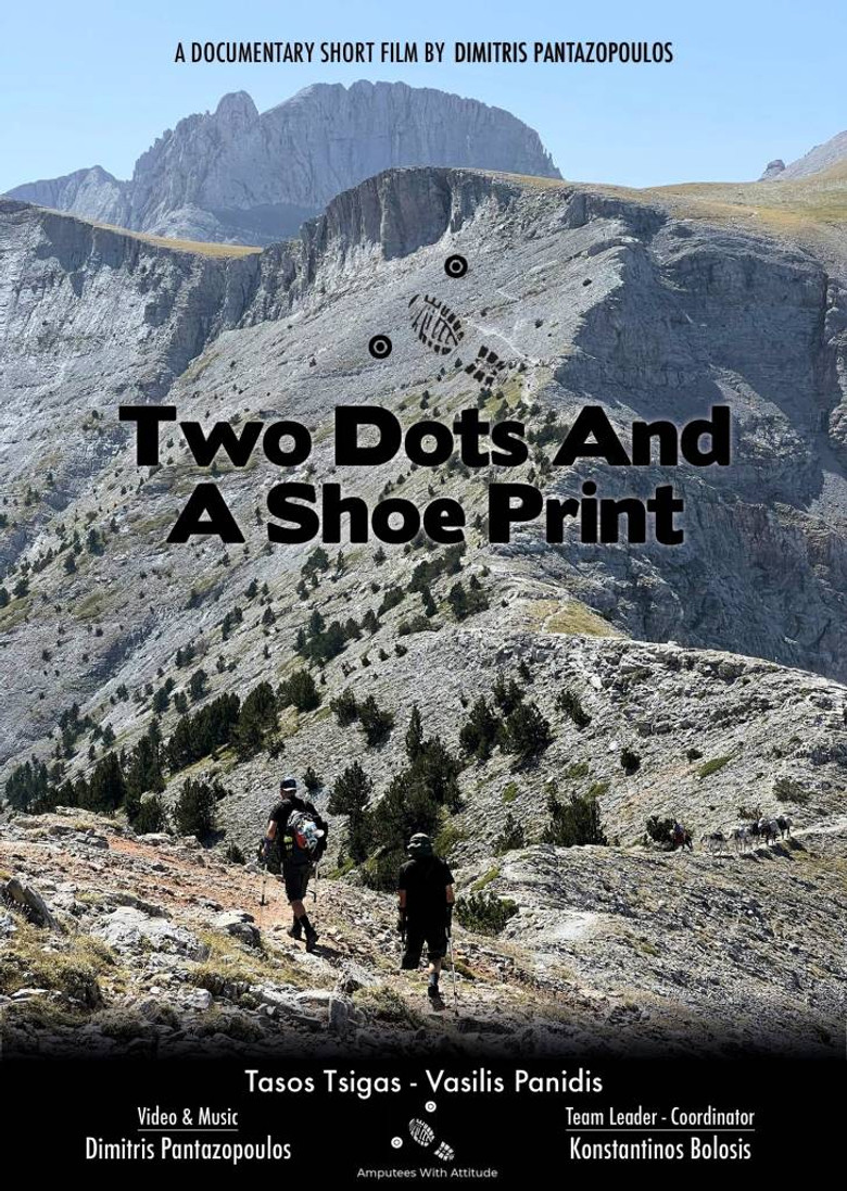 Two Dots And A Shoe Print - Short film documentary at Mt. Olympus poster