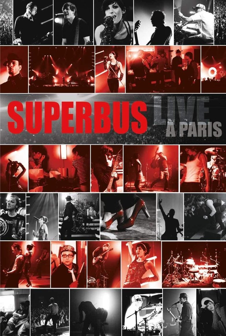 Superbus - Live à Paris main poster