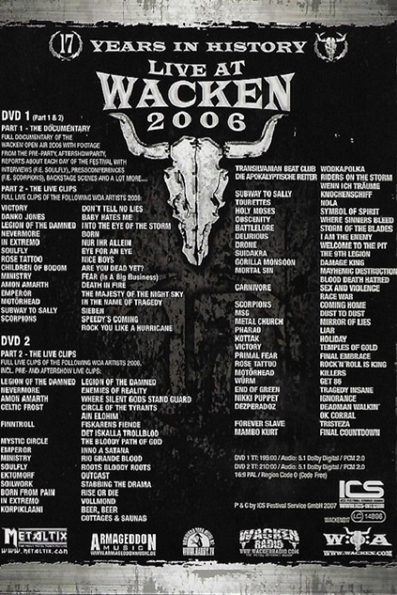 Imatge de Live at Wacken 2006 - 17 Years in History