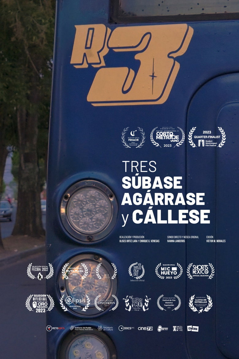 Imatge de Tres. Súbase, agárrese y cállese