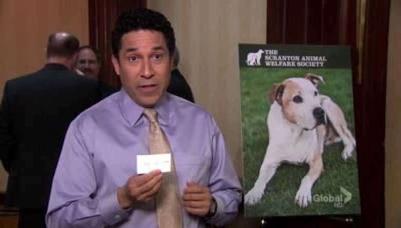 The Office S08E22 — Fundraiser episode still