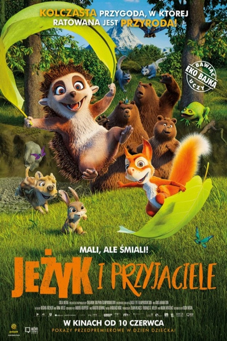 Plakat filmu Jeżyk i przyjaciele