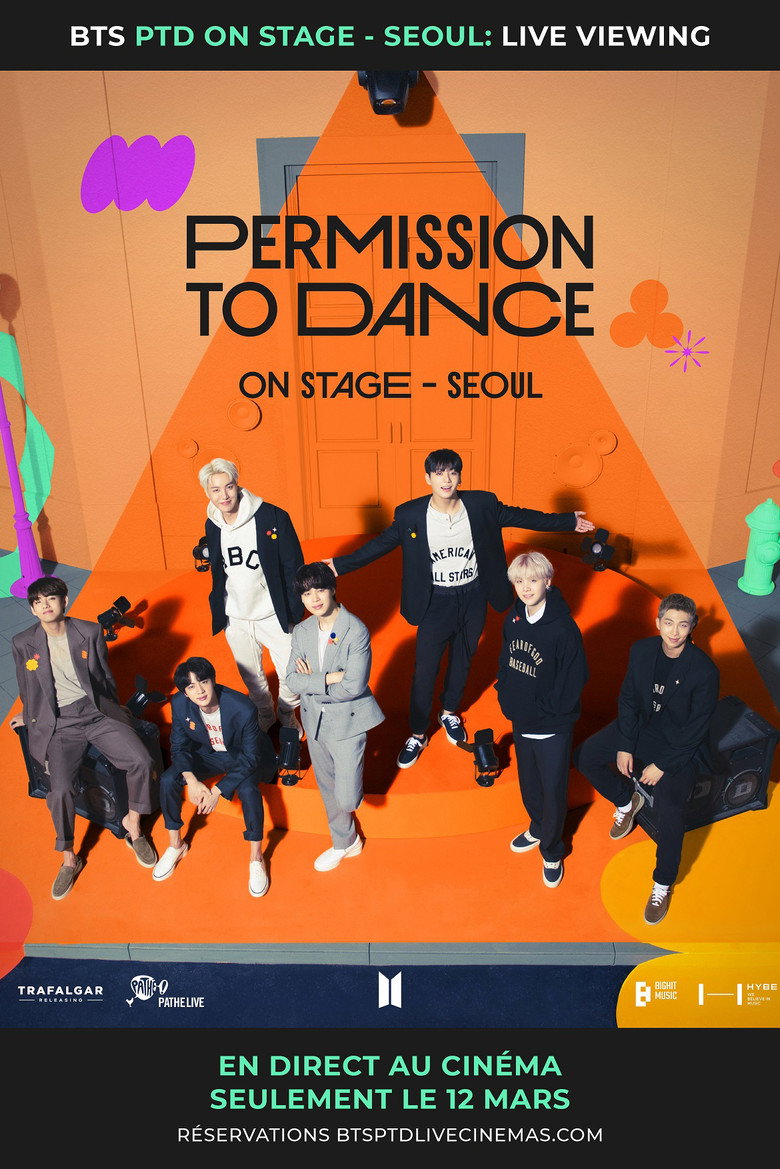 Affiche de BTS Permission to dance on stage - Seoul : Live viewing