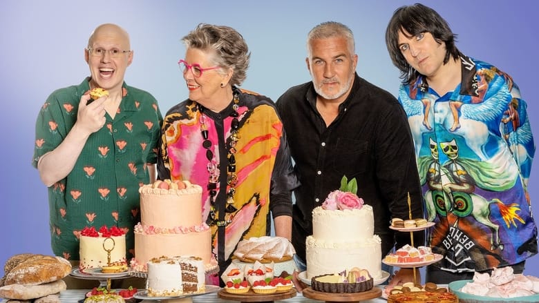 The Great British Bake Off banner backdrop