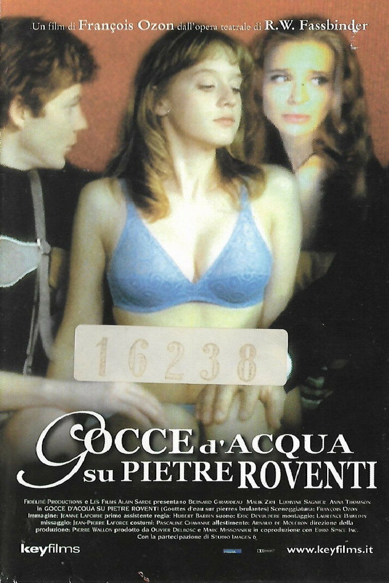 Gocce d’acqua su pietre roventi