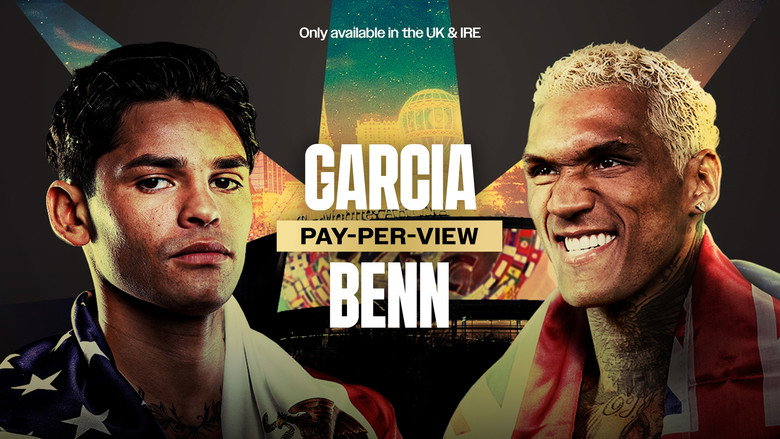 Ryan Garcia vs. Conor Benn backdrop