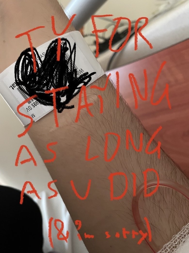 ty for staying as long as u did main poster