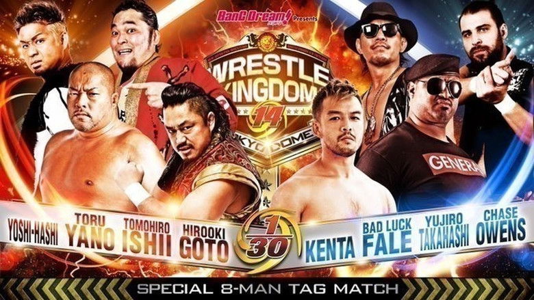 Image d'arrière-plan 5 du film NJPW Wrestle Kingdom 14: Night 1