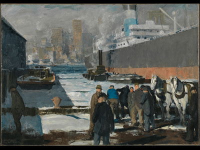 Still image for Smart Secrets of Great Paintings season 1 episode 24: Men of the Docks, 1912, Bellows Still image for Smart Secrets of Great Paintings season 1 episode 24: Men of the Docks, 1912, Bellows