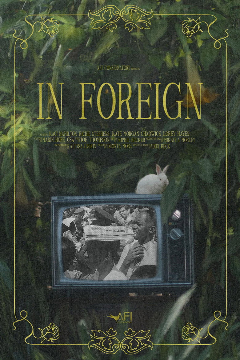 In Foreign background