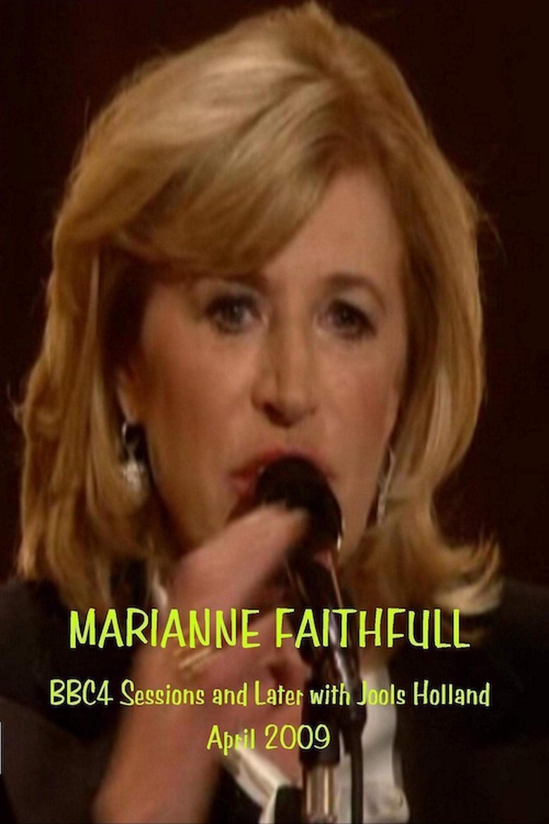 Marianne Faithfull - BBC 4 Sessions main poster
