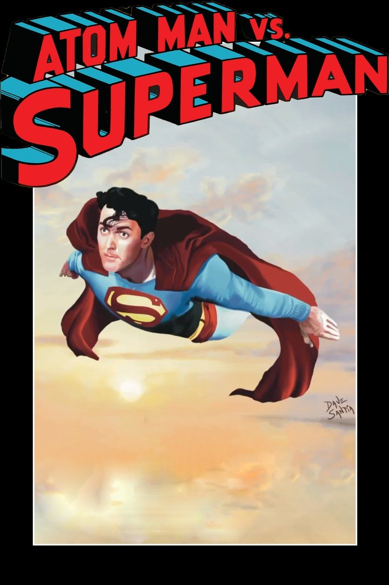Atom Man vs. Superman poster
