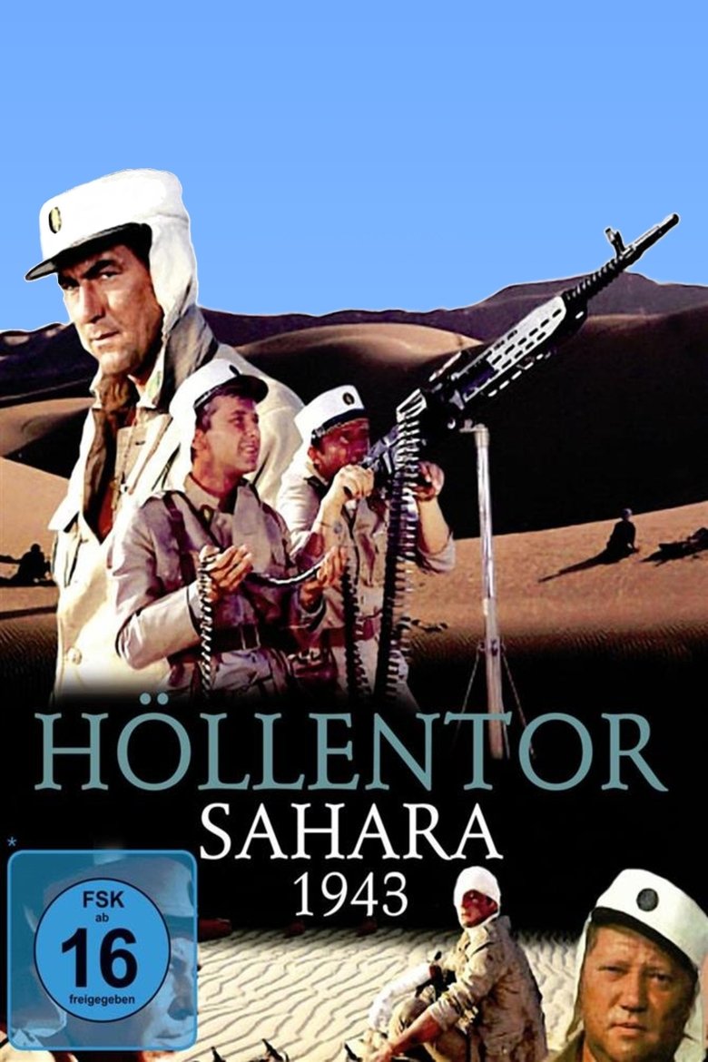 Höllentor Sahara 1943 poster