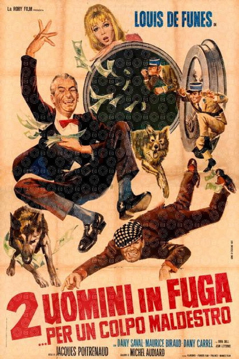 Copertina di Due uomini in fuga... per un colpo maldestro