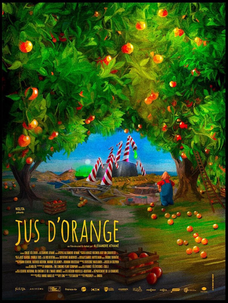 Jus d'orange main poster