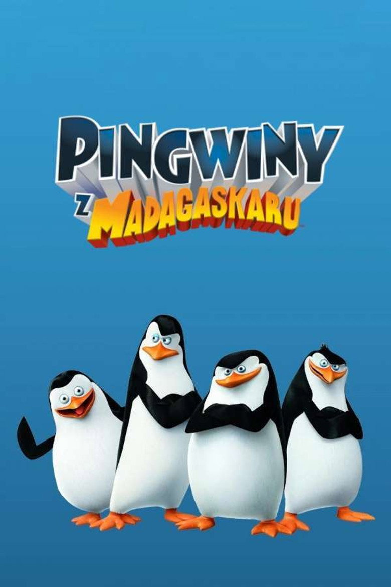 Plakat serialu Pingwiny z Madagaskaru (2008–2013)