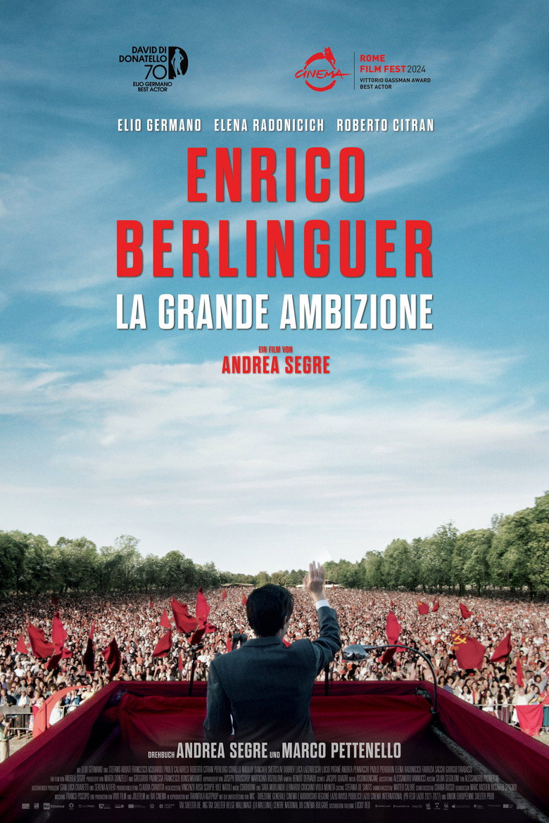 Filmplakat zu Enrico Berlinguer - La Grande Ambizione