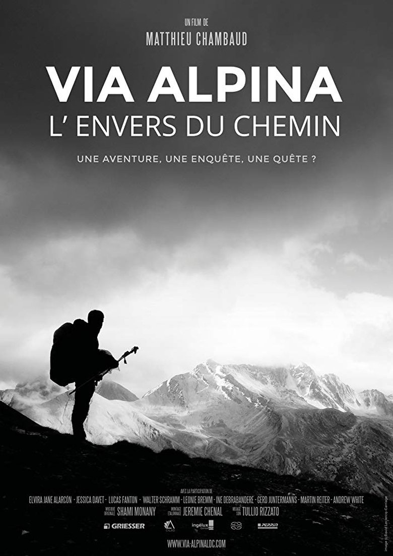 Via Alpina - L'envers du chemin main poster