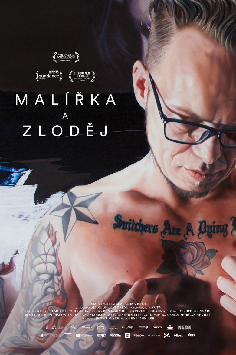 Plakát k filmu Malířka a zloděj