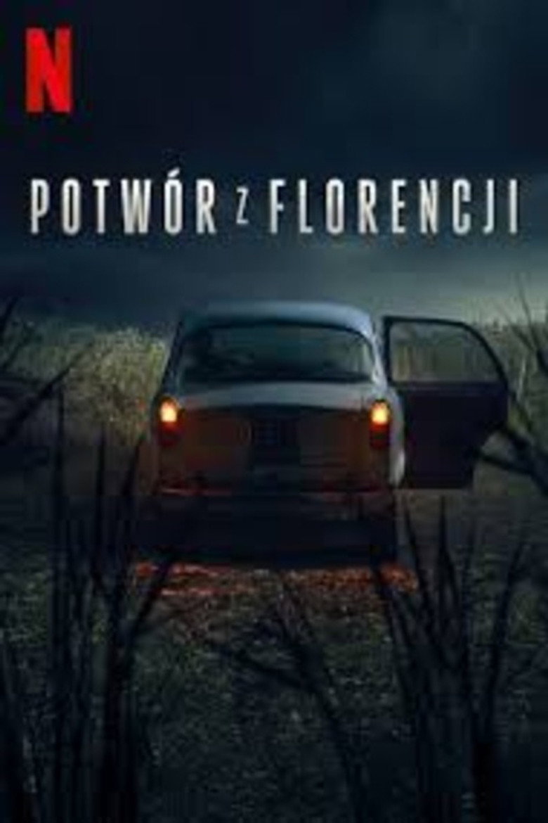 Plakat serialu Potwór z Florencji (2025)