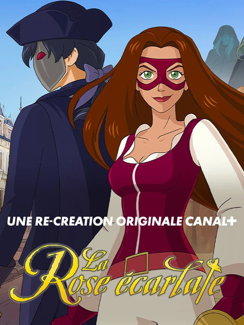 Official poster for La Rose écarlate