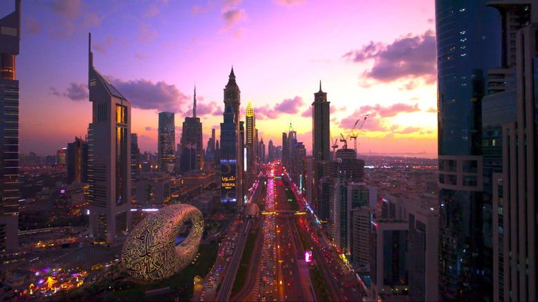 Dubai Drone View backdrop 3