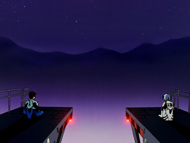 Still from Neon Genesis Evangelion - Season 1 Episode 6