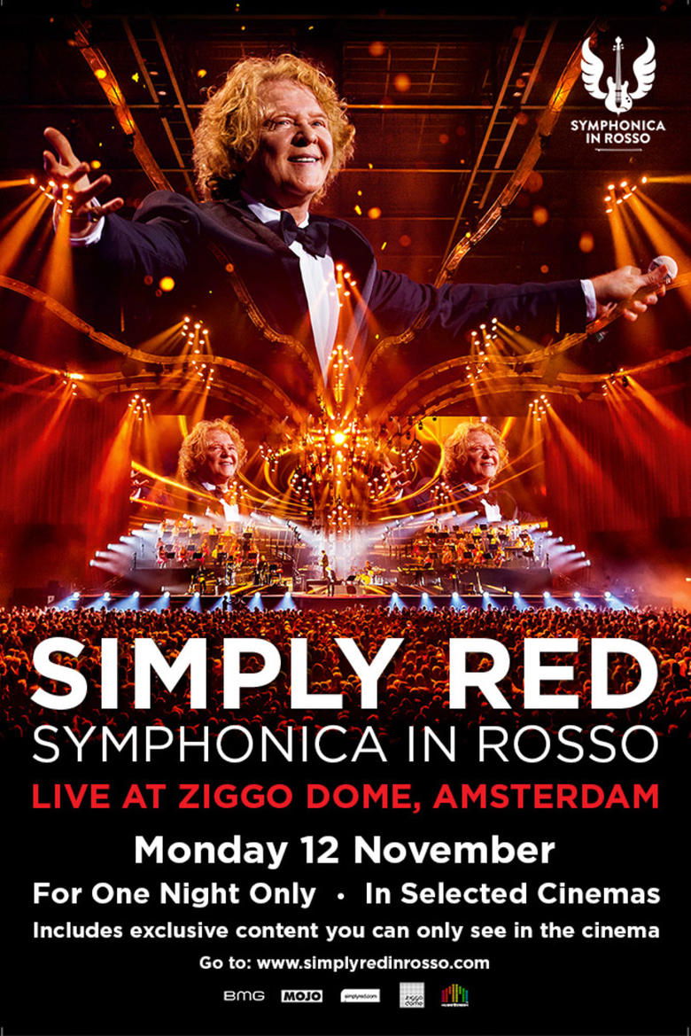 Simply Red - Symphonica In Rosso - Live At Ziggo Dome, Amsterdam main poster
