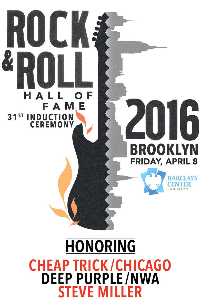 Rock and Roll Hall of Fame Induction Ceremony — poster