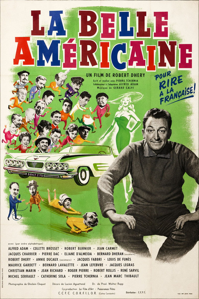 Affiche de LA BELLE AMÉRICAINE