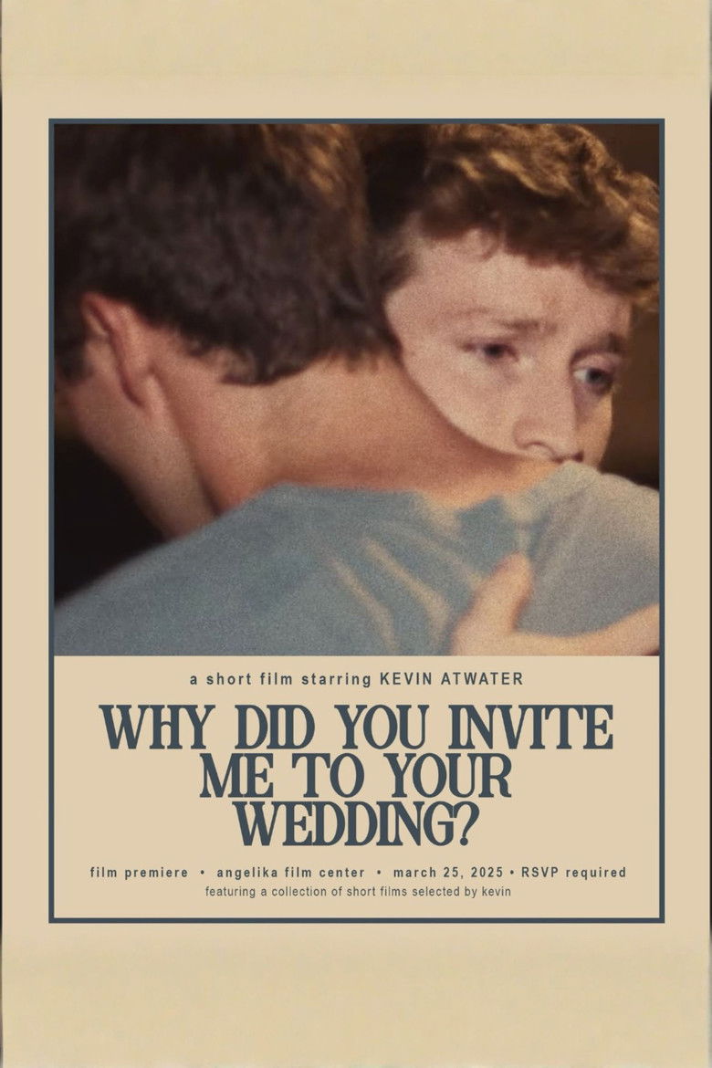 Imatge de Why did you invite me to your wedding?