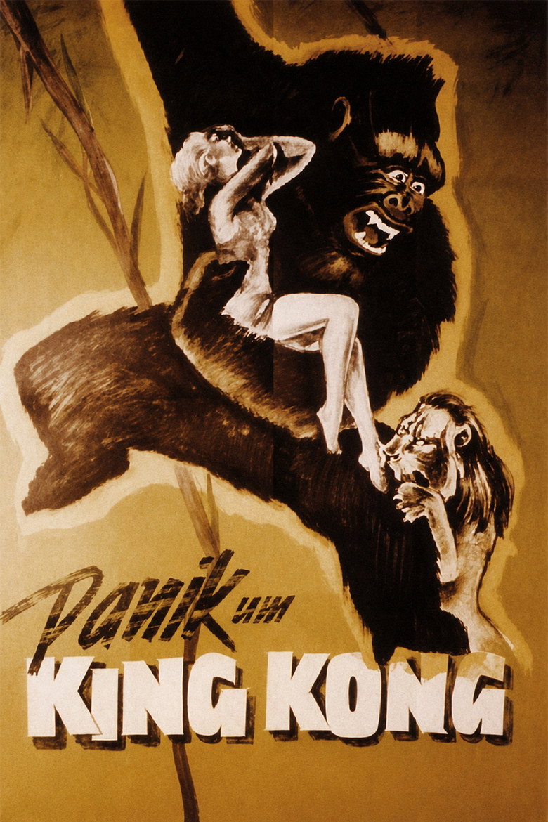Filmplakat zu Panik um King Kong