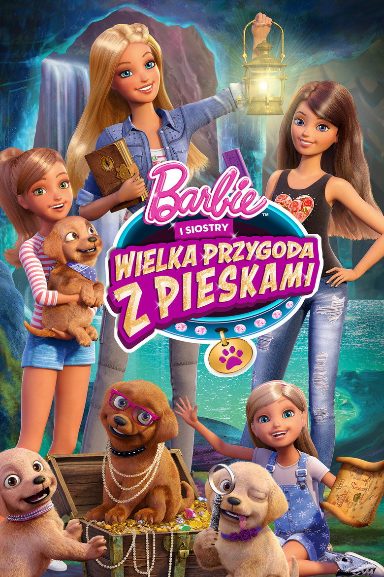 Plakat filmu Barbie i siostry: Wielka przygoda z pieskami
