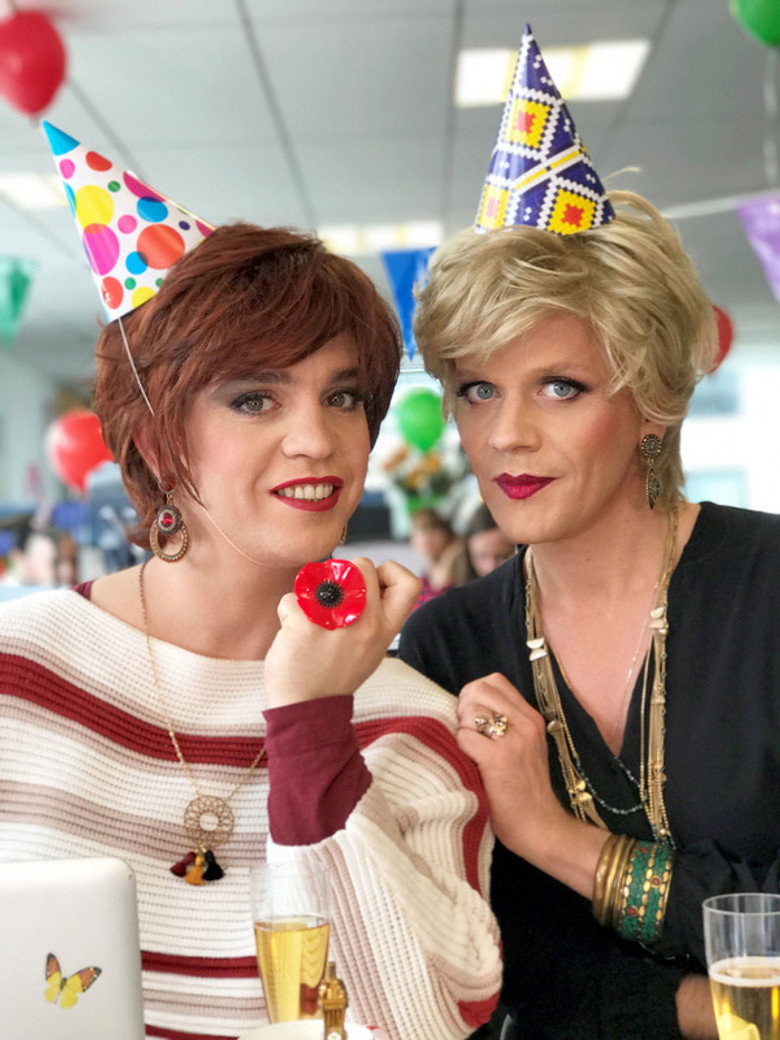 Imatge de Le pot de départ de Catherine et Liliane