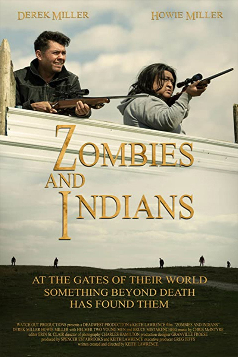 Zombies and Indians background