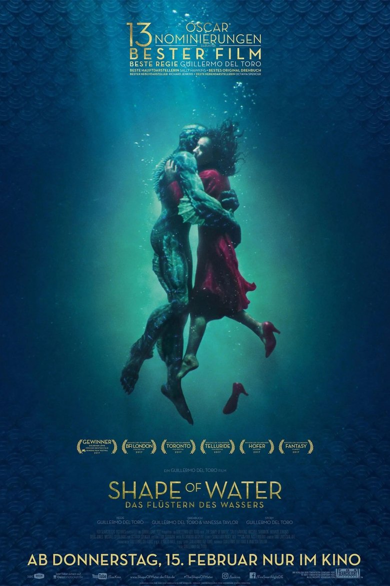 Shape of Water - Das Flüstern des Wassers poster
