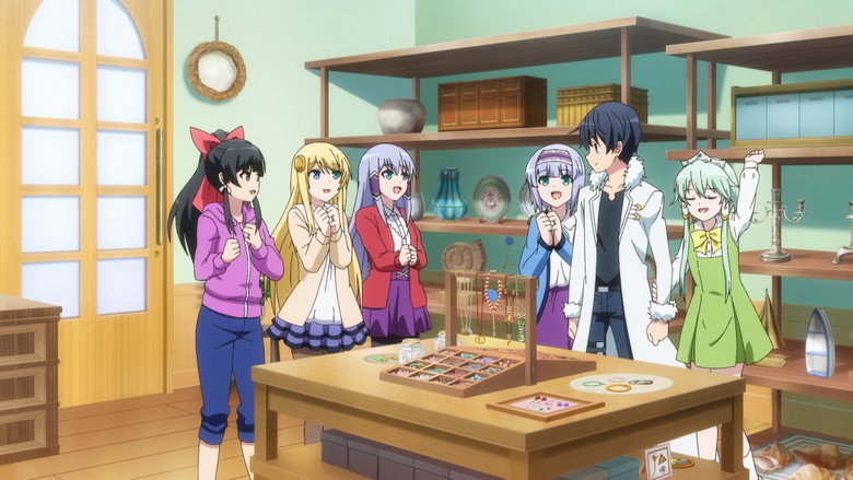 Still from Isekai wa Smartphone to Tomo ni. - Temporada 2 Episodio 9
