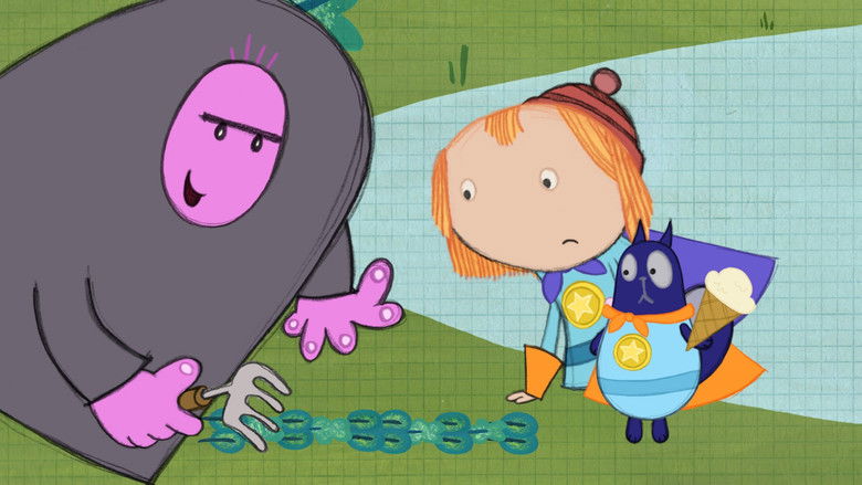 Still image for Peg + Cat season 1 episode 34: The Straight and Narrow Problem Still image for Peg + Cat season 1 episode 34: The Straight and Narrow Problem
