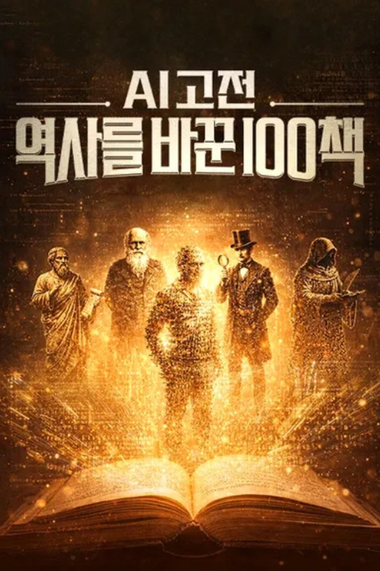 Official poster for AI 고전 역사를 바꾼 100책