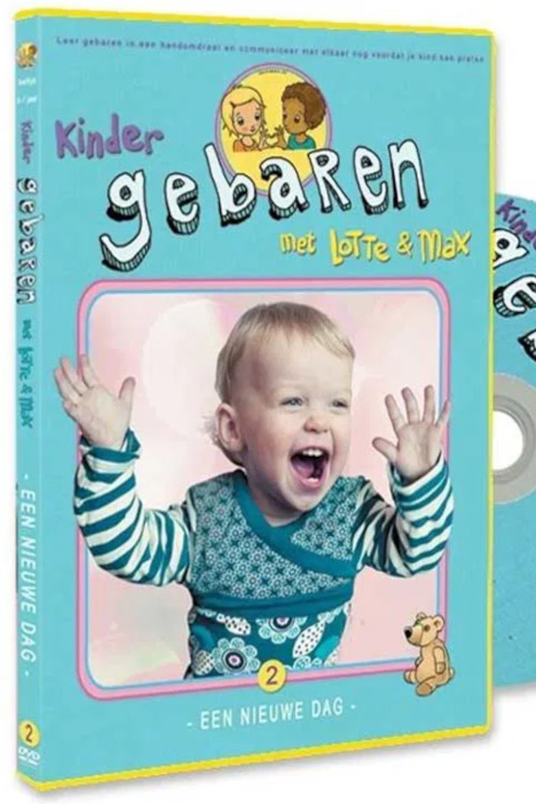 Sign language for children with Lotte & Max -  A new day — poster