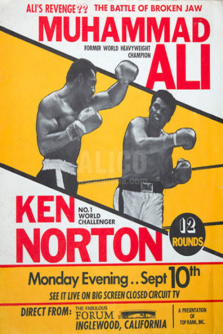 Muhammad Ali vs. Ken Norton II background