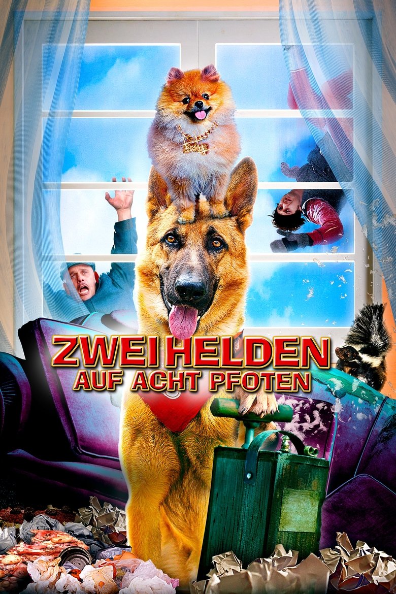 Wer streamt Zwei Helden Auf Acht Pfoten? Film online schauen