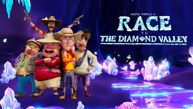 Motu Patlu & The Race to the Diamond Valley main backdrop