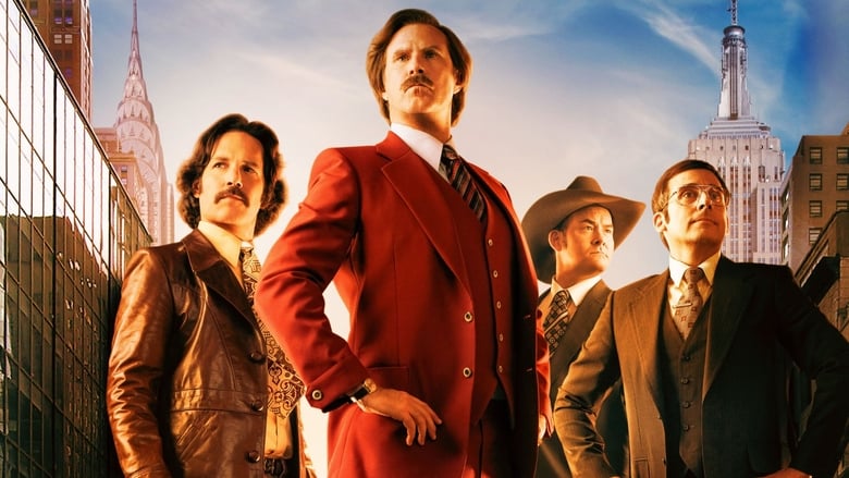 Anchorman 2: The Legend Continues movie poster