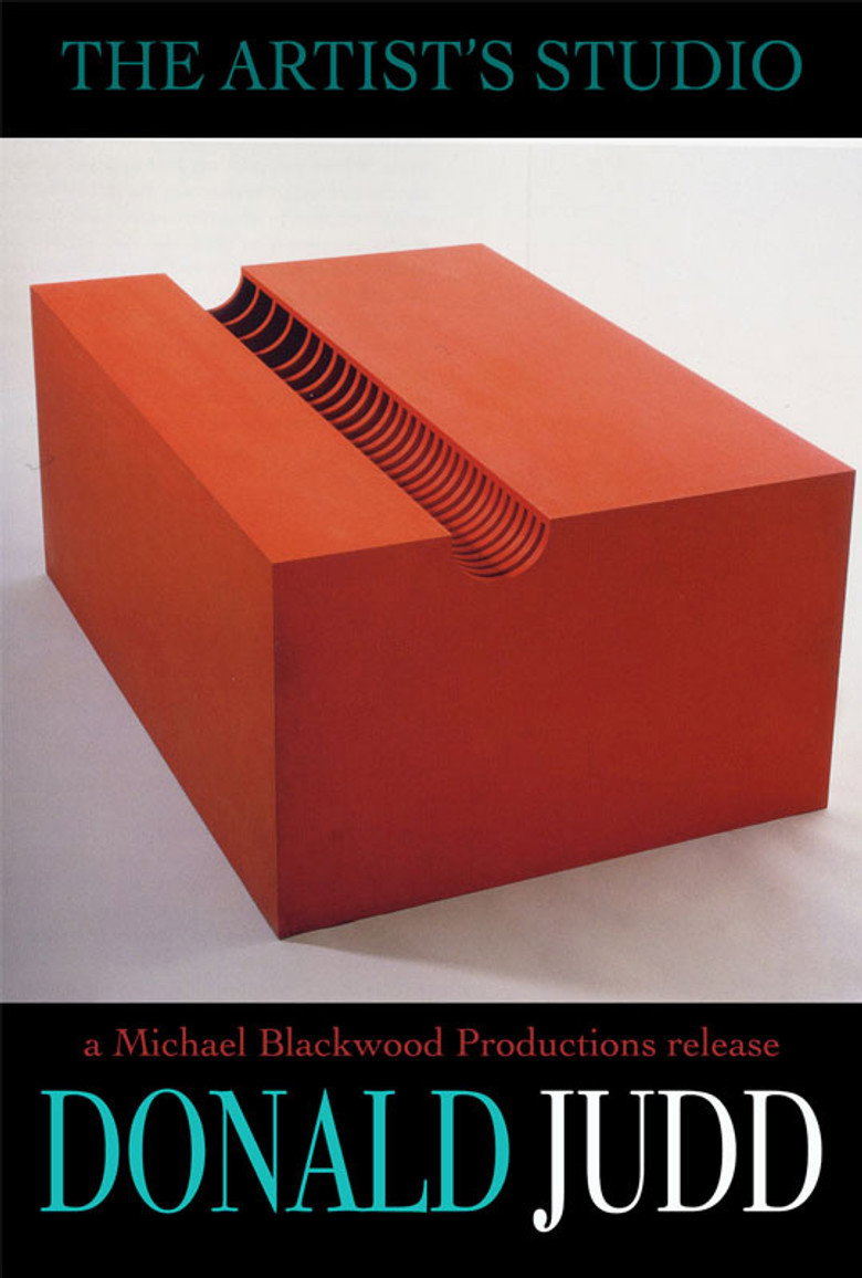 The Artist's Studio: Donald Judd background