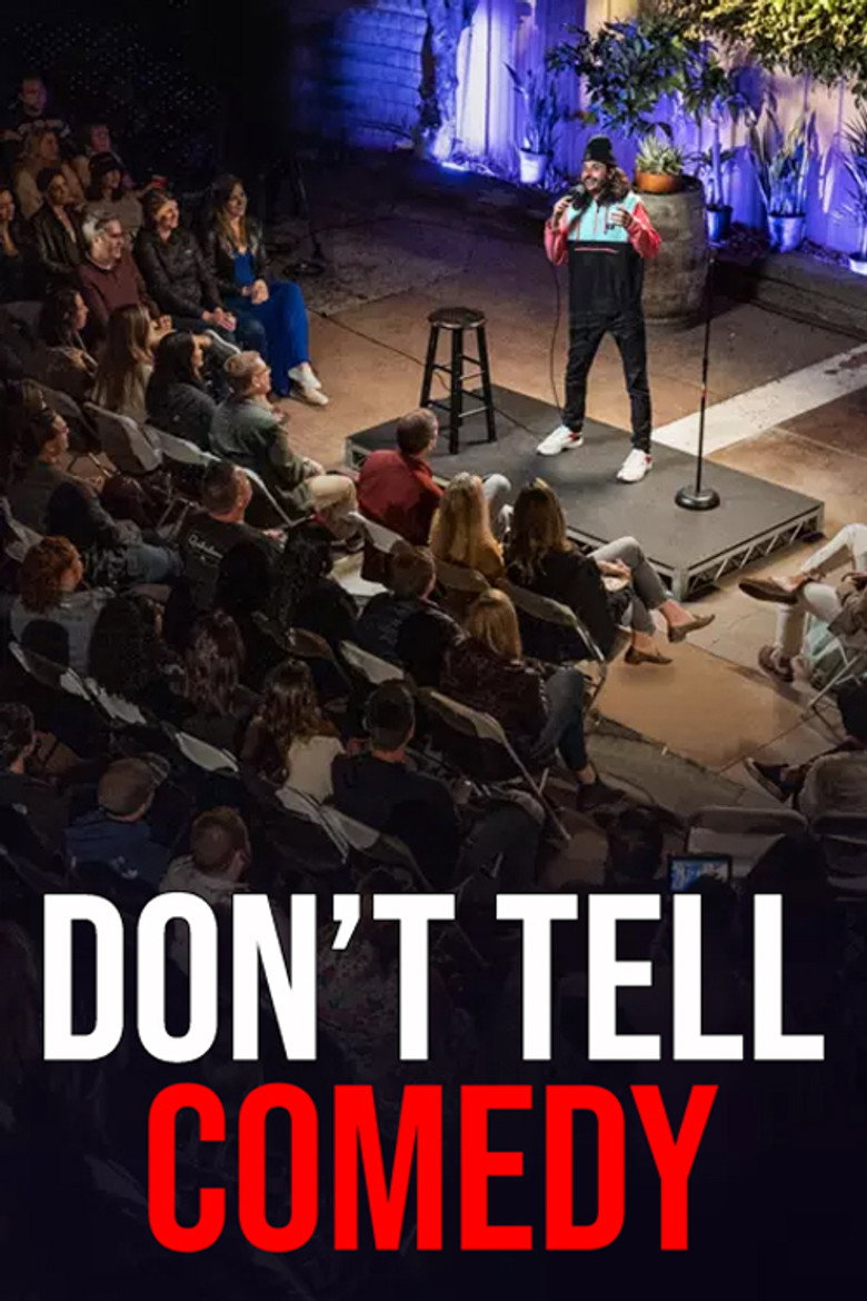 Official poster for Don't Tell Comedy